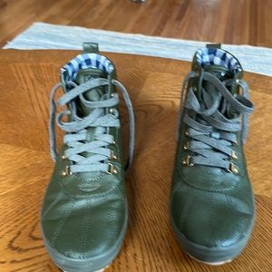 Green Keds ankle boots